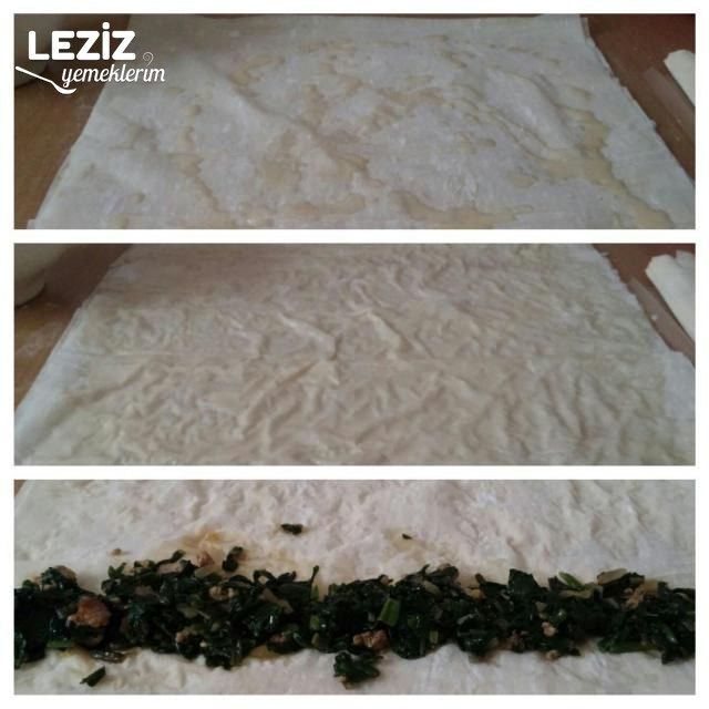 Baklava Yufkasıyla Çıtır Çıtır Ispanaklı Börek