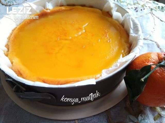 Nefis Portakallı Cheesecake