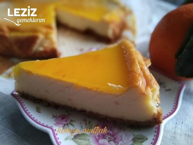Nefis Portakallı Cheesecake