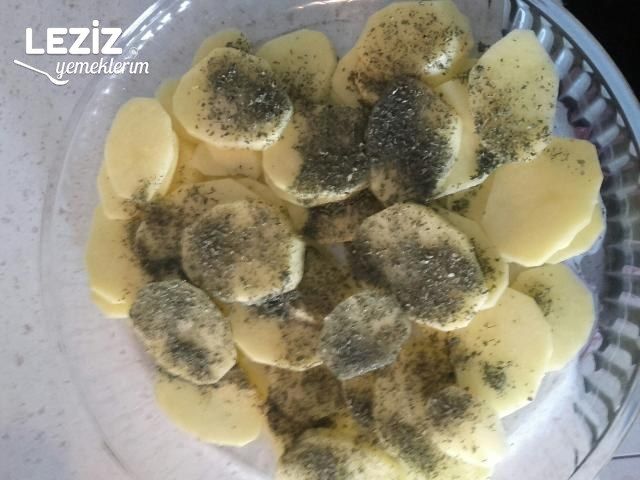 Fırında Naneli Patates