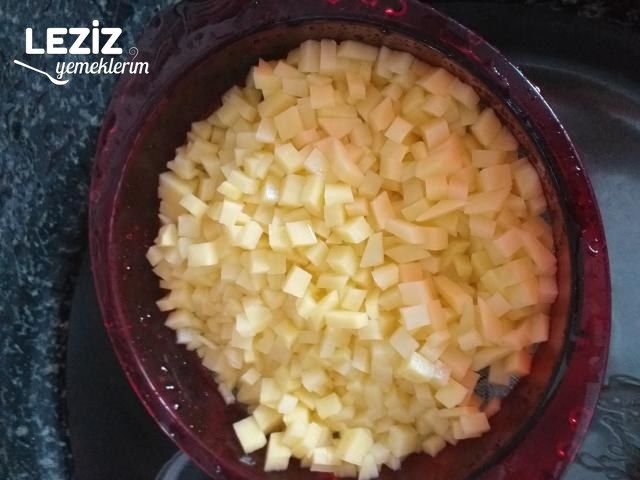 Kıymalı Biberli Patatesli Yumurta