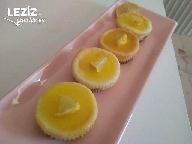 Limonlu Mini Cheesecake