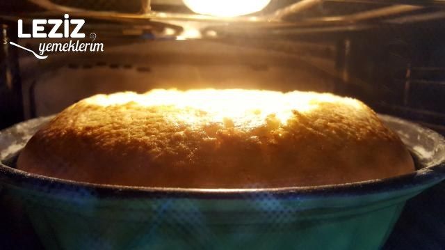 Portakallı Nişastalı Sünger Kek