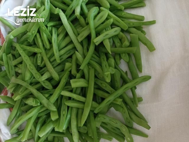Dondurucuda Kışlık Taze Fasulye Nasıl Yapılır