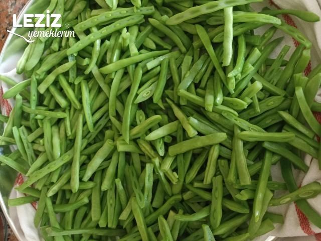 Dondurucuda Kışlık Taze Fasulye Nasıl Yapılır