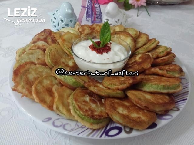Soslu Kabak Kızartması