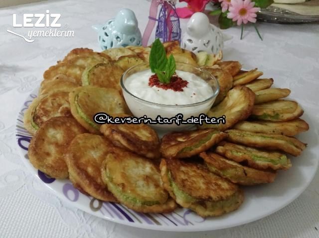 Soslu Kabak Kızartması