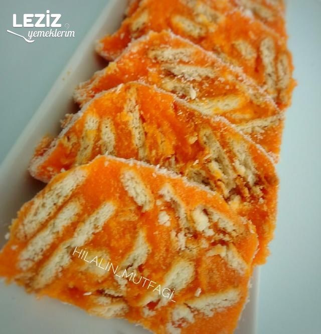 Havuçlu Mozaik Pasta Tarifi