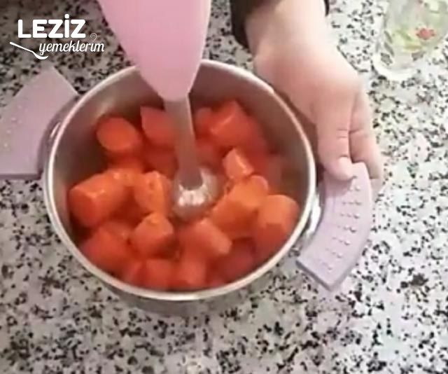 Havuçlu Mozaik Pasta Tarifi