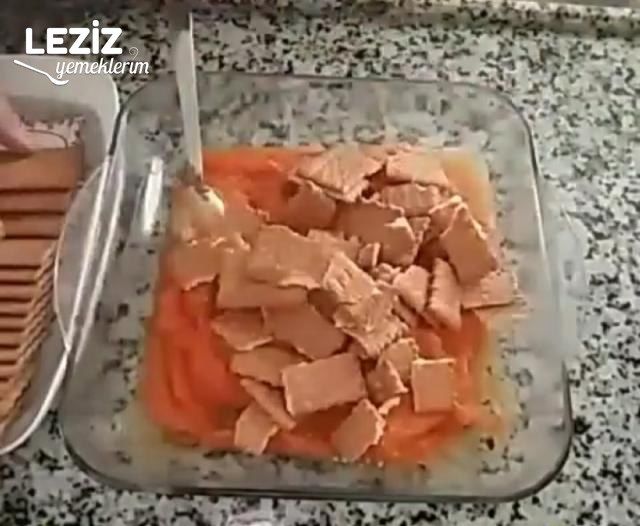 Havuçlu Mozaik Pasta Tarifi