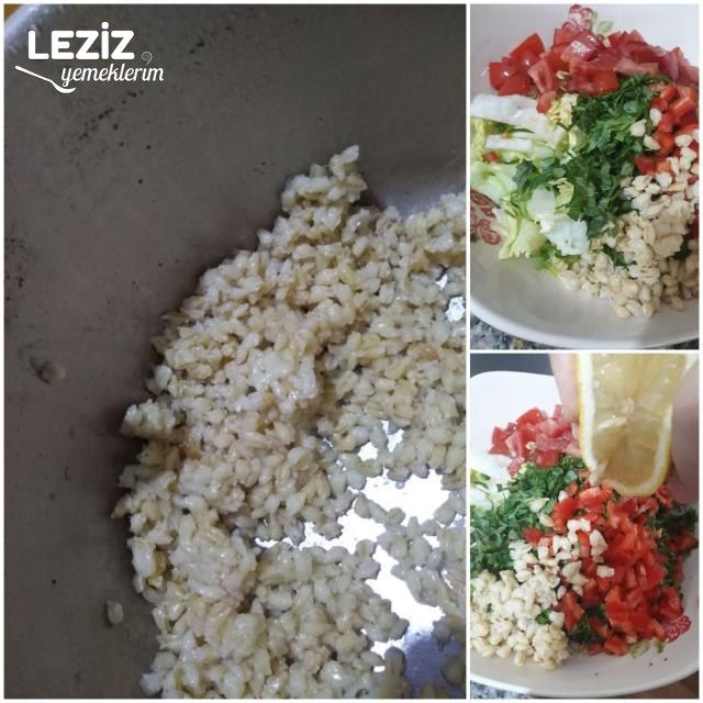 Buğday (Keşkek) Salatası