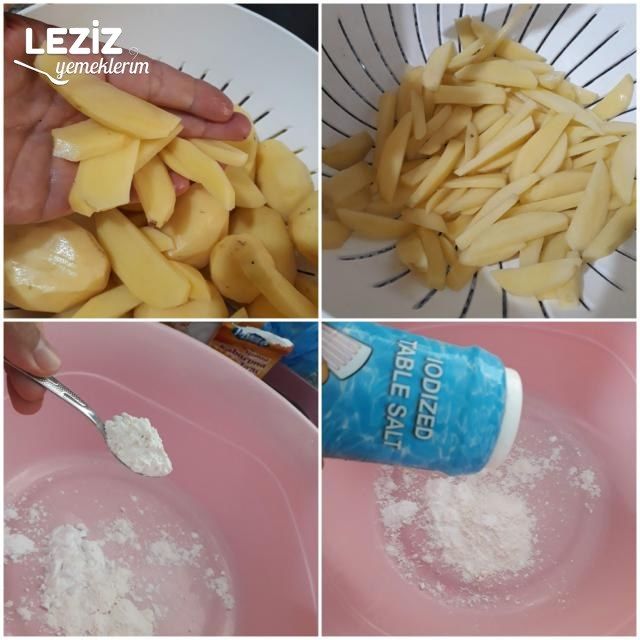 Çok Farklı Çıtır Çıtır Patates Kızartması