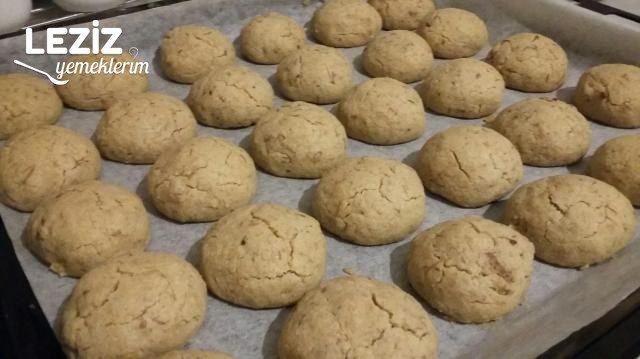 Kadayıflı Tahinli Cevizli Kurabiye