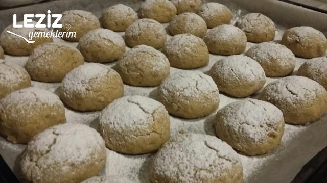 Kadayıflı Tahinli Cevizli Kurabiye