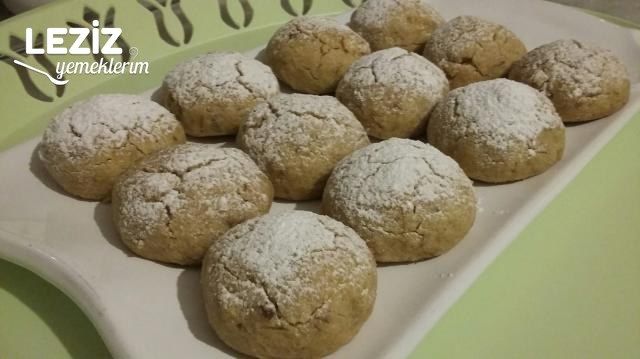 Kadayıflı Tahinli Cevizli Kurabiye