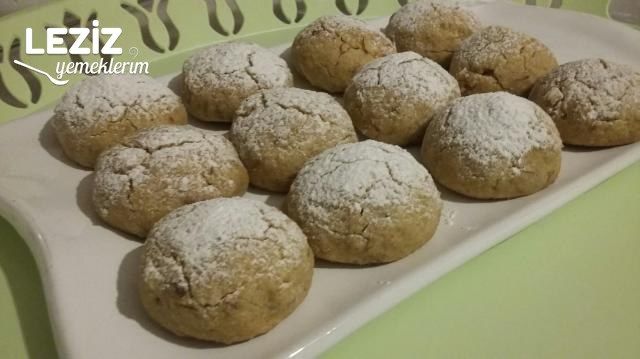 Kadayıflı Tahinli Cevizli Kurabiye