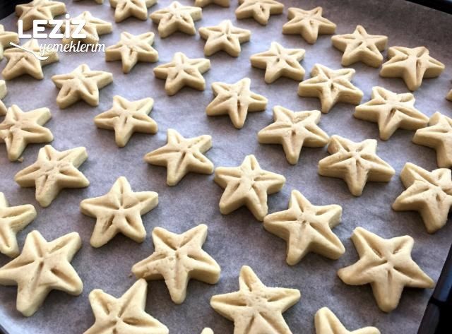 Az Malzemeli Yıldız Kurabiye