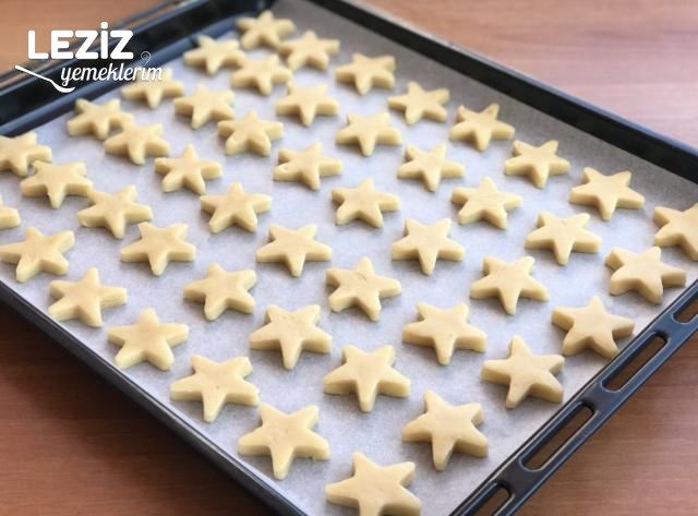 Az Malzemeli Yıldız Kurabiye