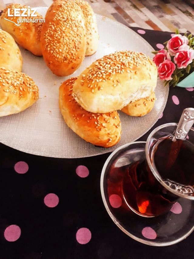 Simit Tadında Zeytinli Poğaça