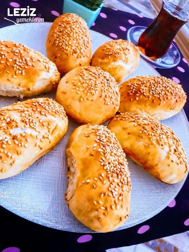 Simit Tadında Zeytinli Poğaça