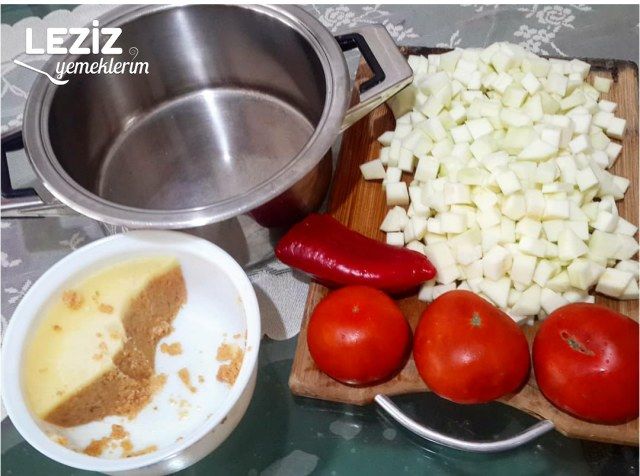 Kaymaklı Kabak Yemeği