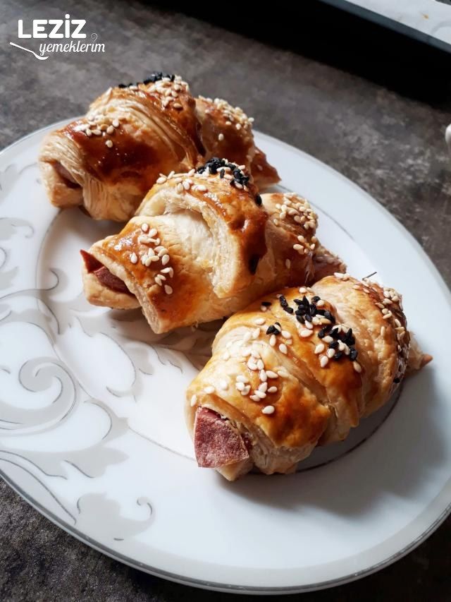 Sosisli Kekikli Milföy Katmerler