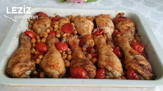 Harika Nohutlu Domatesli Bagetler