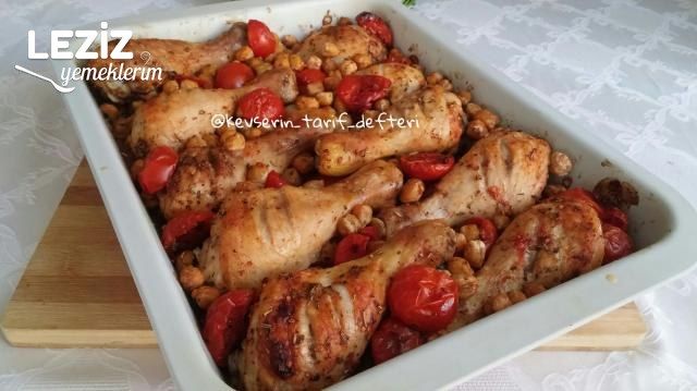 Harika Nohutlu Domatesli Bagetler