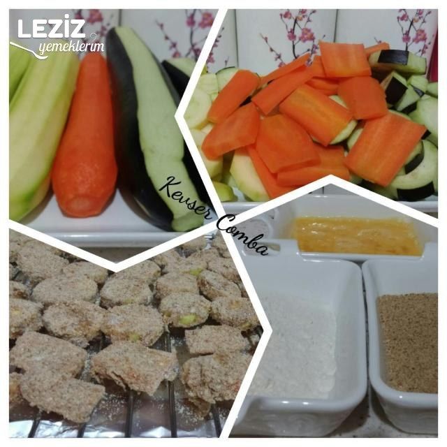 Çıtır Çıtır Paneli Sebze Kızartması