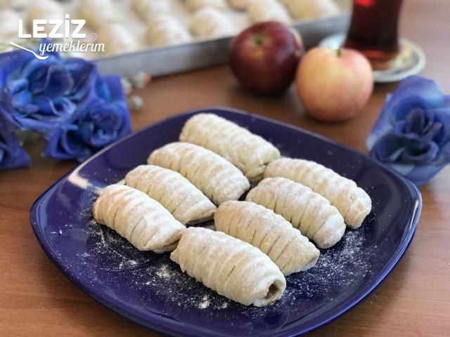 Şekli Şahane Elmalı Kurabiye Tarifi