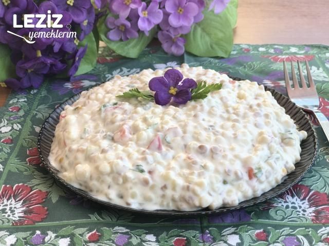 Yoğurtlu Kuskus Salatası Tarifi