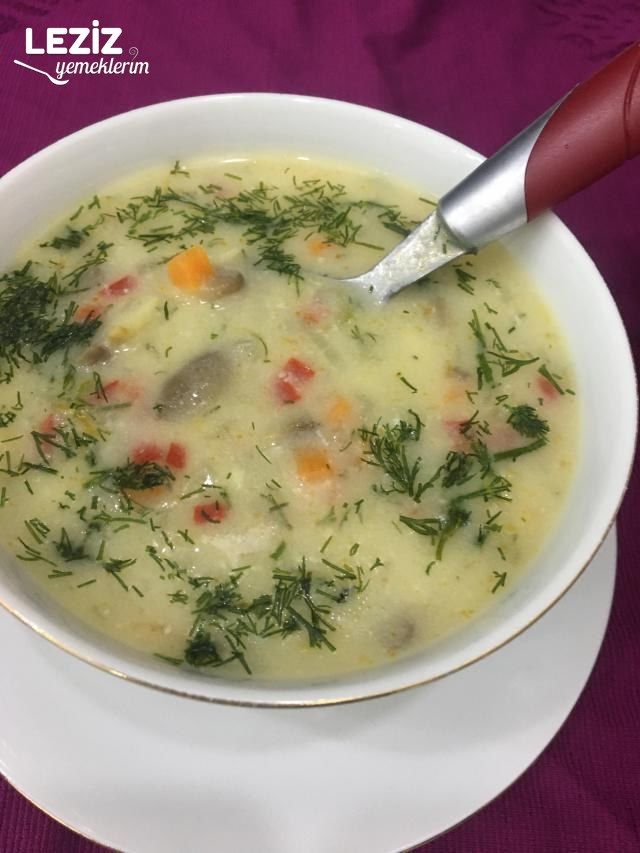 Nefis Sebzeli Mantar Çorbası Tarifi