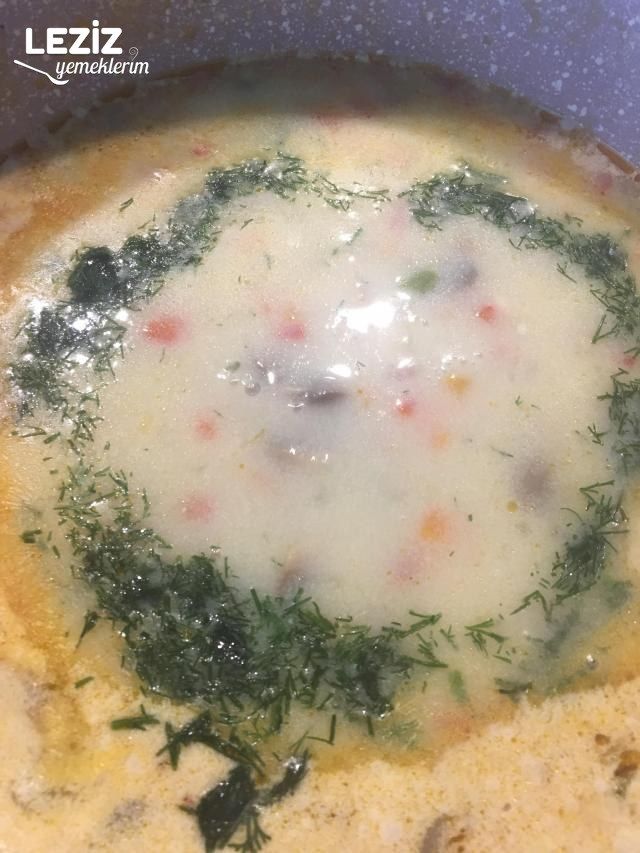 Nefis Sebzeli Mantar Çorbası Tarifi