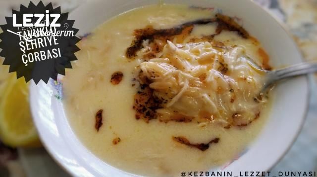 Terbiyeli Tavuklu Şehriye Çorbası