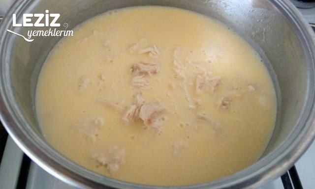 Terbiyeli Tavuklu Şehriye Çorbası