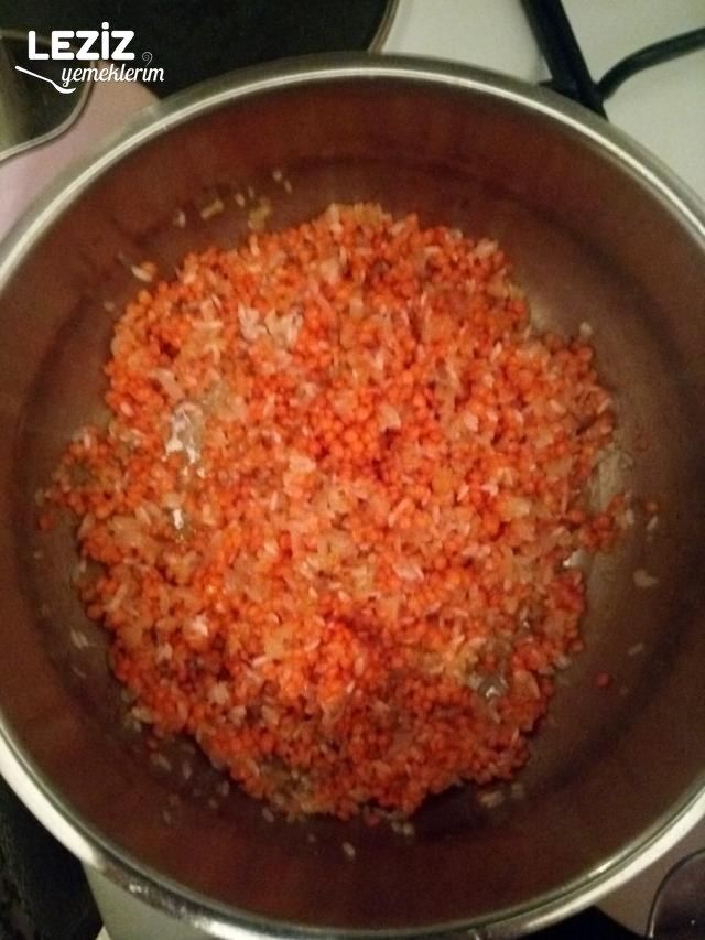 Sebzeli Bol Vitaminli Mercimek Çorbası