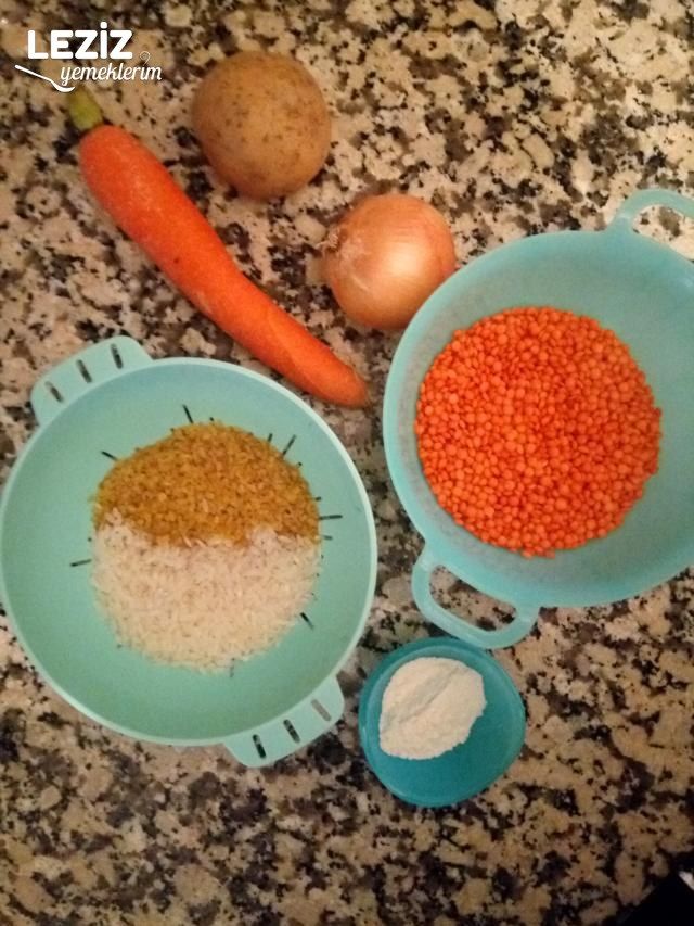 Sebzeli Bol Vitaminli Mercimek Çorbası