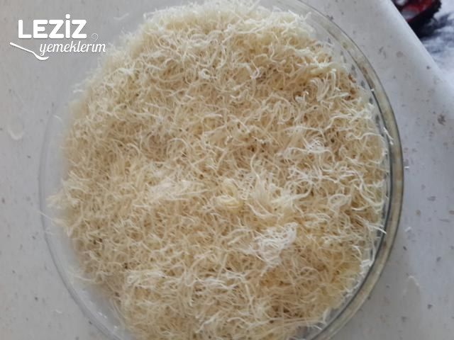 Borcamda Bol Cevizli Kadayıf Tatlısı