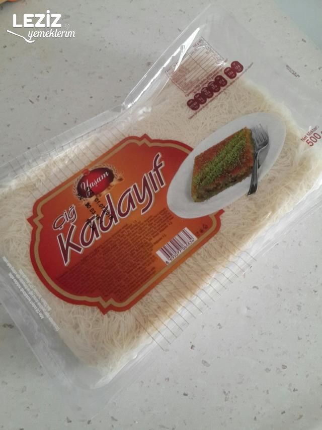 Borcamda Bol Cevizli Kadayıf Tatlısı