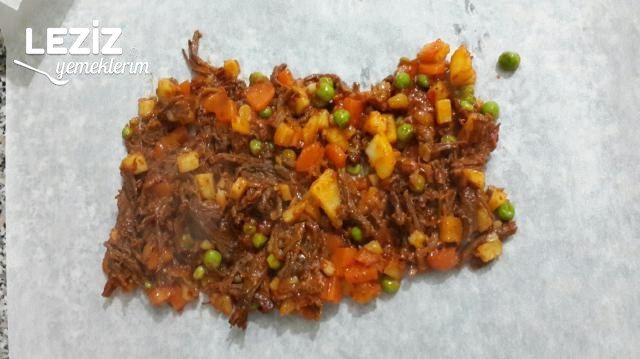 Kağıt Kebabı (Kuşbaşı Et İle)