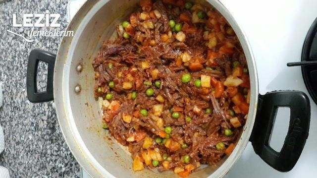 Kağıt Kebabı (Kuşbaşı Et İle)