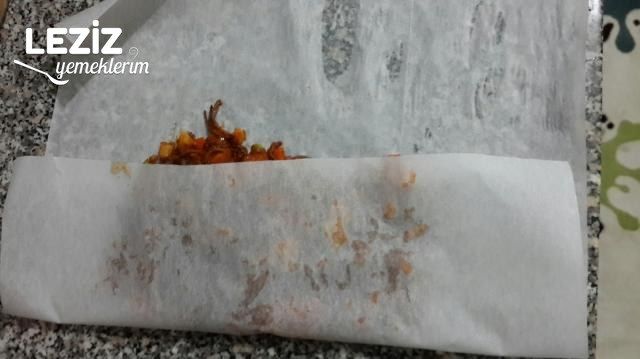 Kağıt Kebabı (Kuşbaşı Et İle)