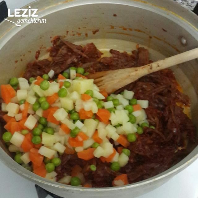 Kağıt Kebabı (Kuşbaşı Et İle)