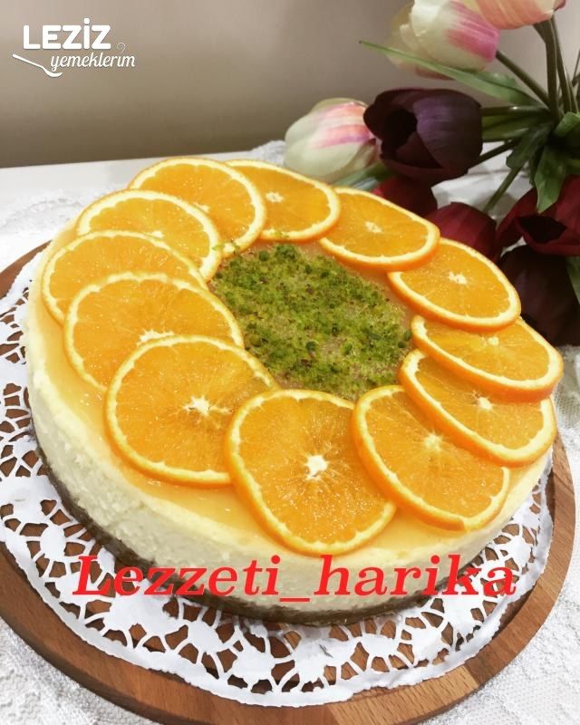 Portakallı Cheescake