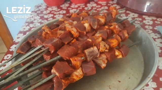 Şişte Kuşbaşı Kebap