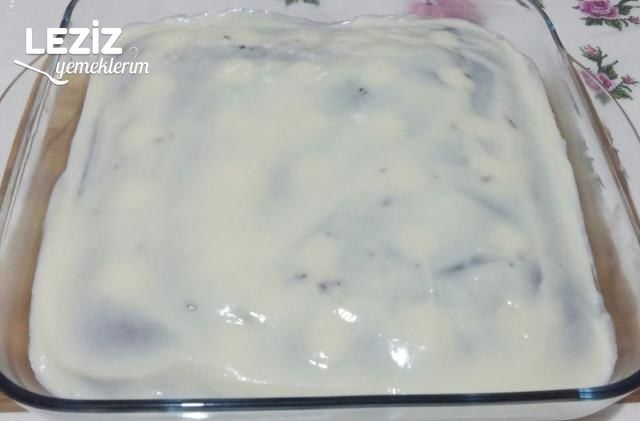 Muhallebi Dolgulu Nefis Kek Tarifi