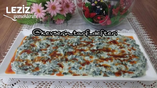 Nefis Ispanak Borani Tarifi