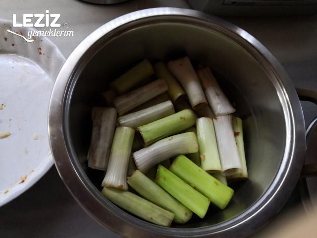 Pırasa Dolması Pratik Leziz