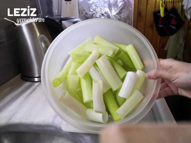 Pırasa Dolması Pratik Leziz