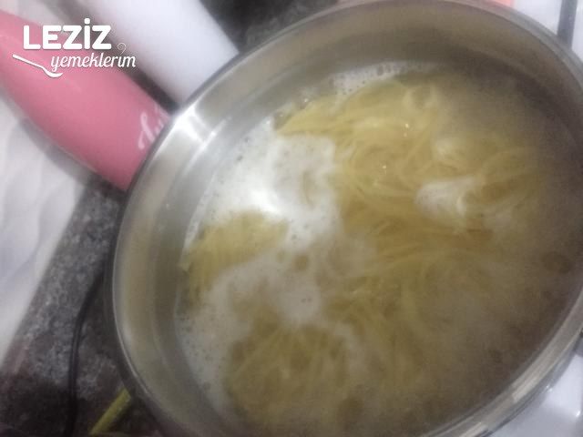 Sebzeli Spagetti Makarna